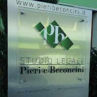 targa plex + spazzolato